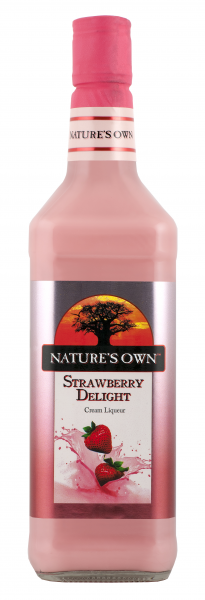 Natures Own Beverages  Nature`s Own Strawberry Delight cream liqueur